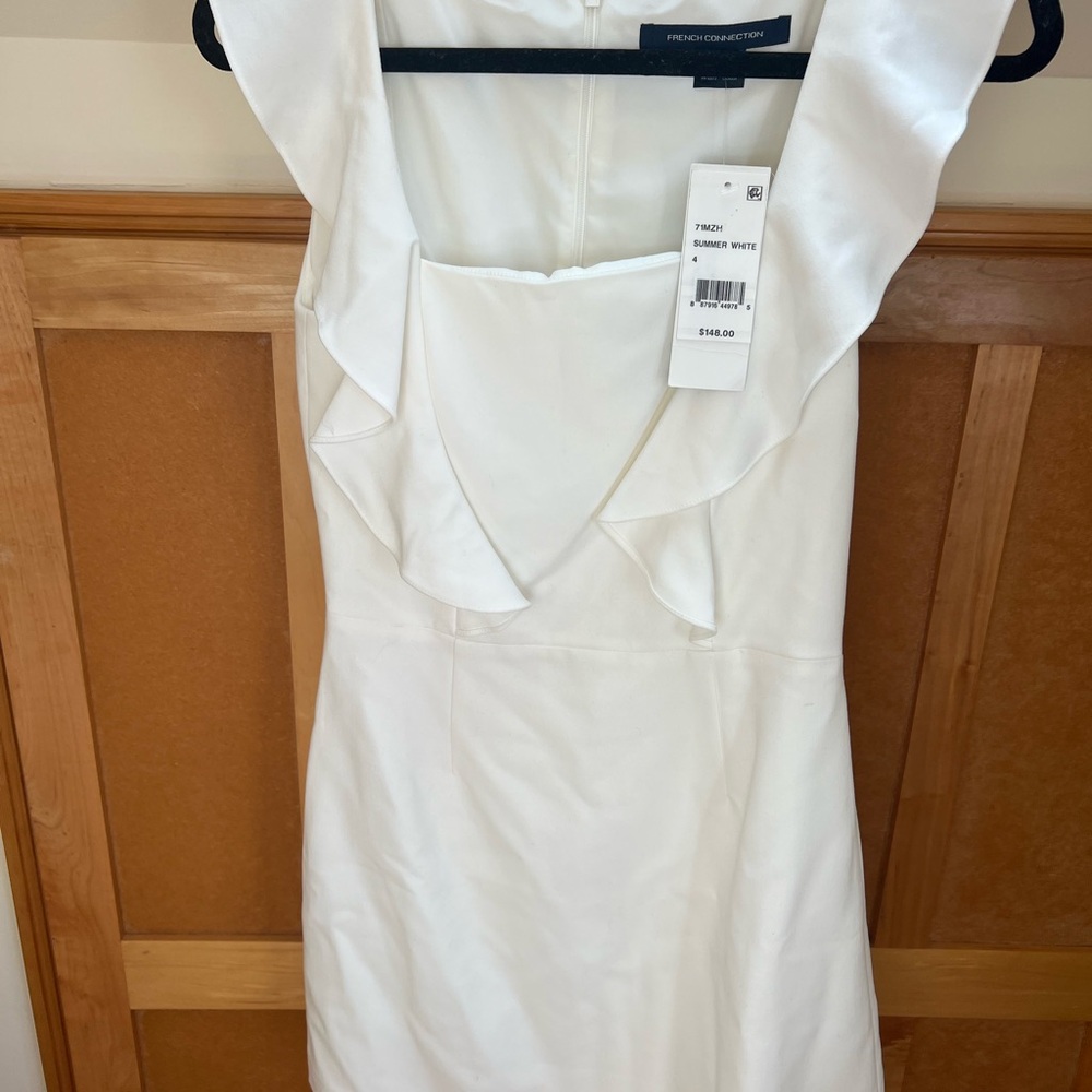 French Connection White Dress - New With Tags